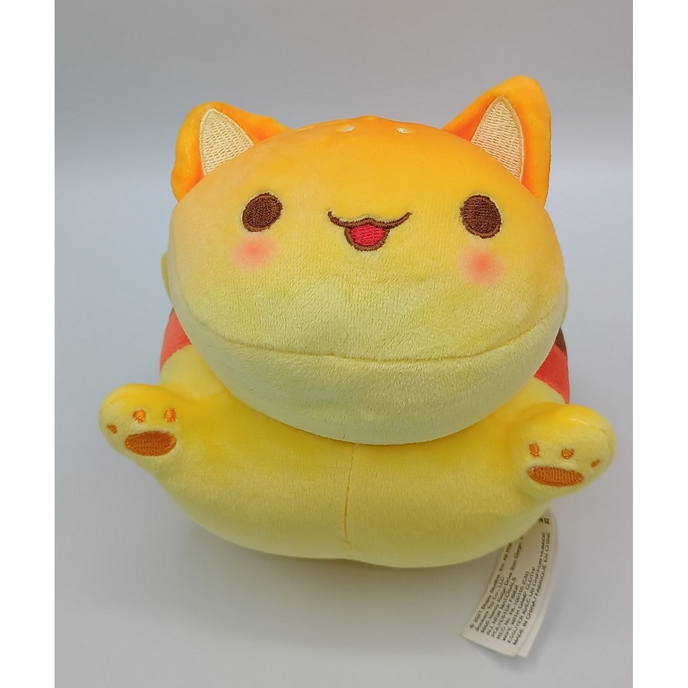 6" 2021 Aphmau Burgercat Stuffed Plush Burger Cat B1